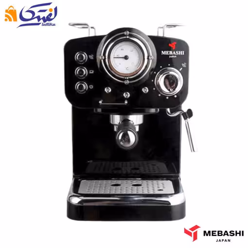 اسپرسو ساز مباشی 1.1 لیتر ECM2009 با قابلیت تولید اسپرسو، کف ساز شیر، کافه لاته، کاپوچینو، کافه موکا، شیر داغ و آب جوش