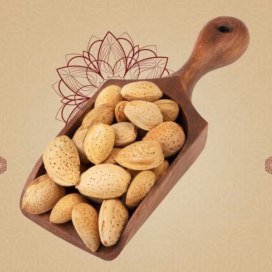 بادام سنگی یاقوت سبز شیرین 2کیلویی