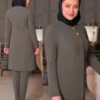 مانتو شلوار زنانه پرشیا مدل ست اداری دیپلمات