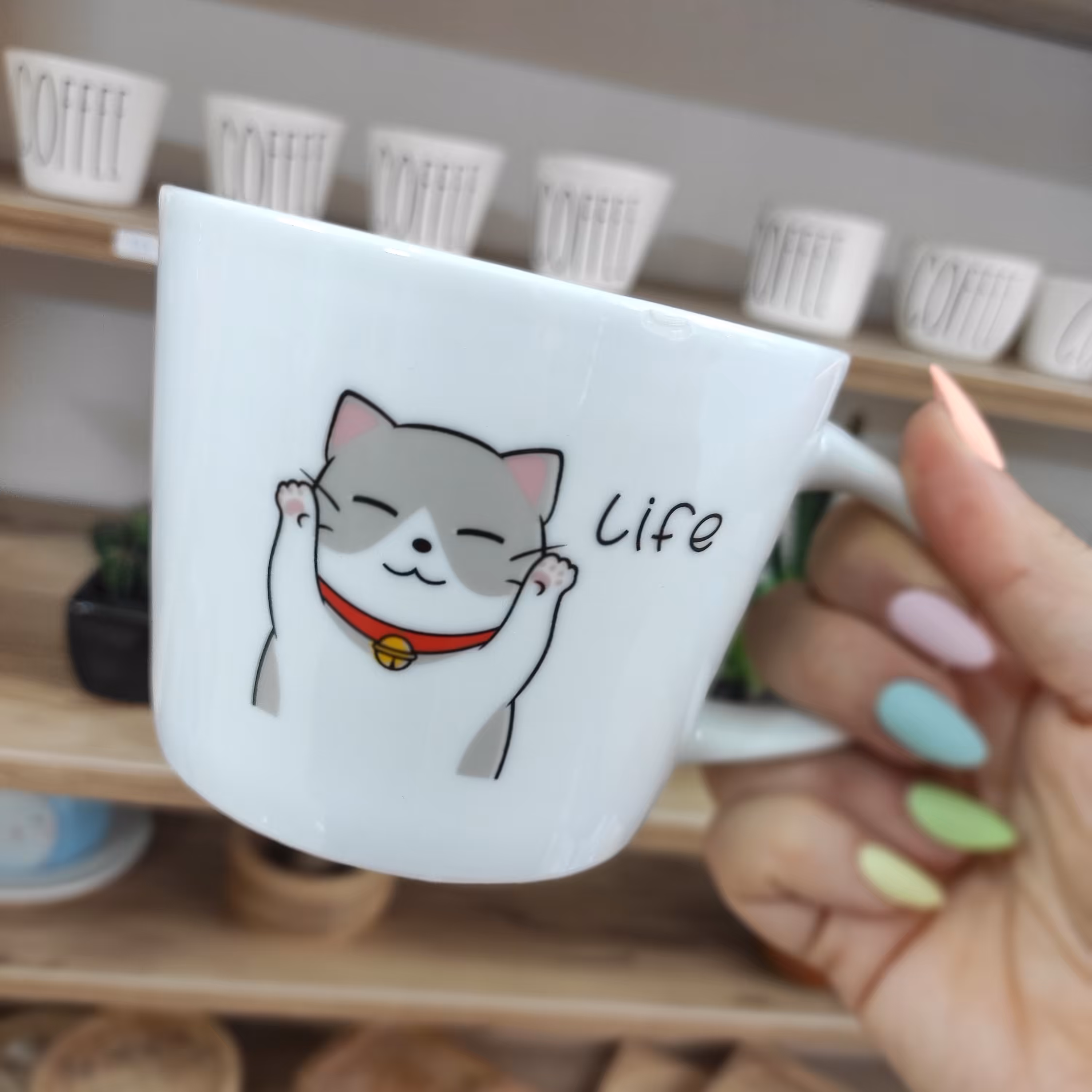 ماگ چاپی وارداتی ( بیگ ماگ) 