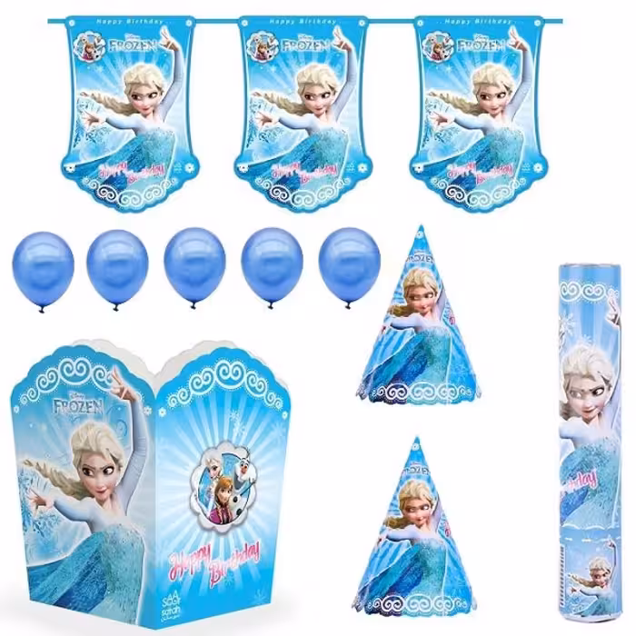 مجموعه 14 عددی تم تولد طرح فروزن مدل 2123