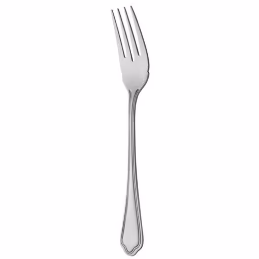 چنگال سرو ماهی ناب استیل مدل ونیز دورطلایی