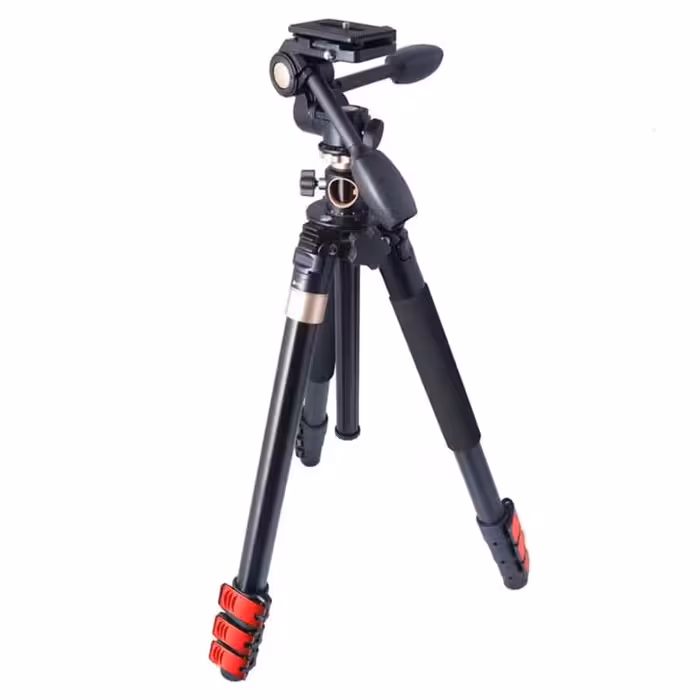 سه پایه دوربین عکاسی بیک قرمز Beike Tripod Q720