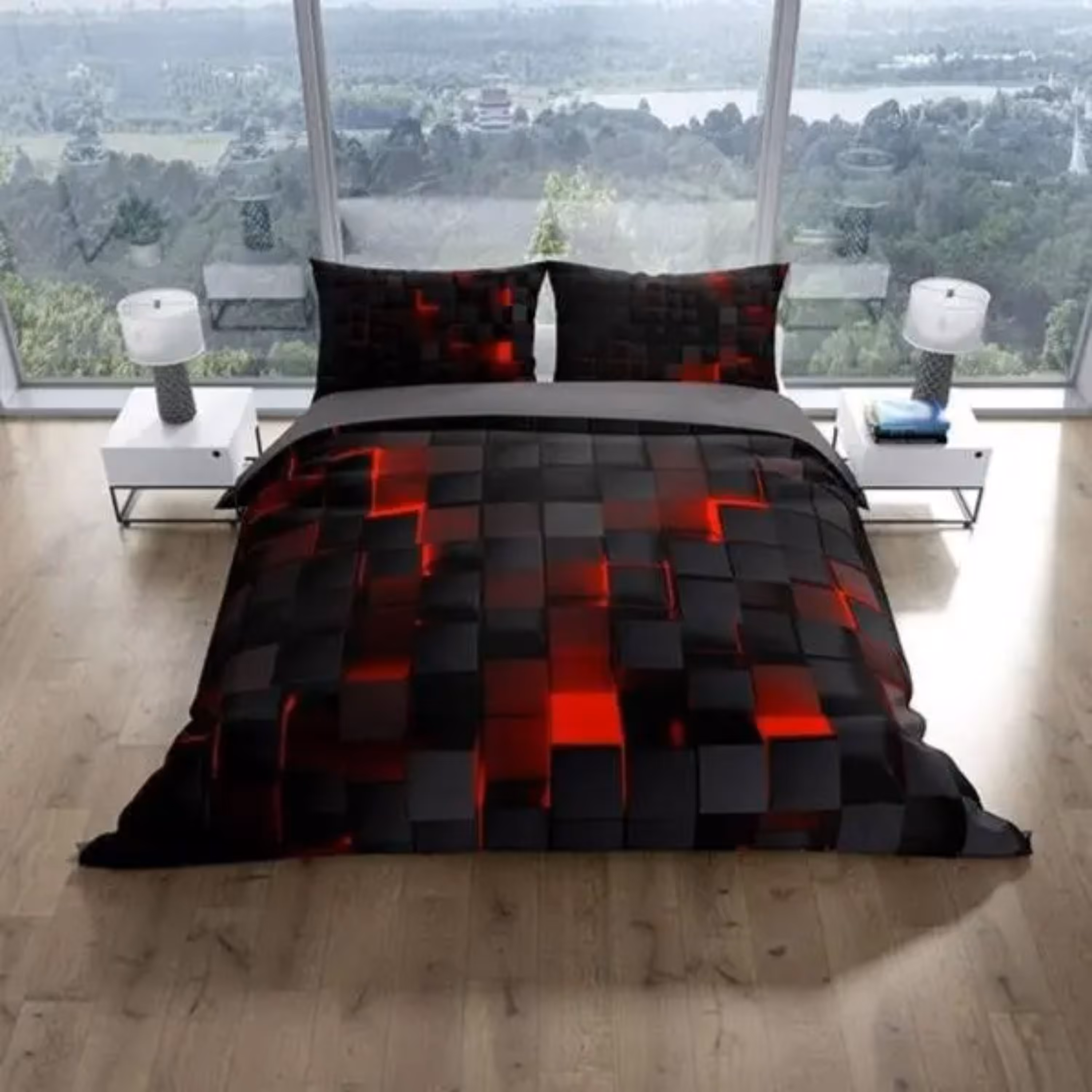 روتختی دونفره  چاپ سه بعدی میکرو شش تکه طرح آزین