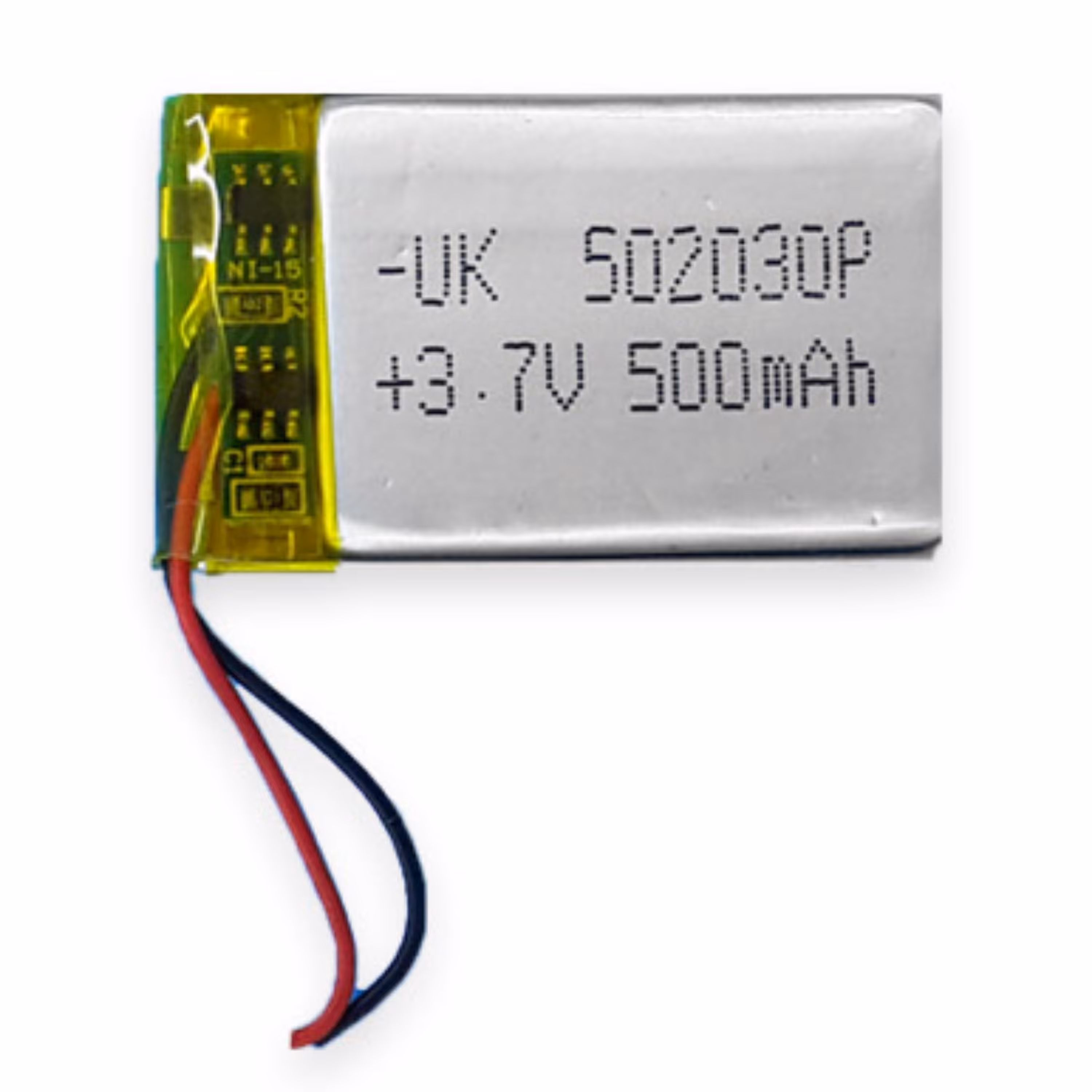 باتری شارژی آدامسی 3.7V 500mAh بزرگ