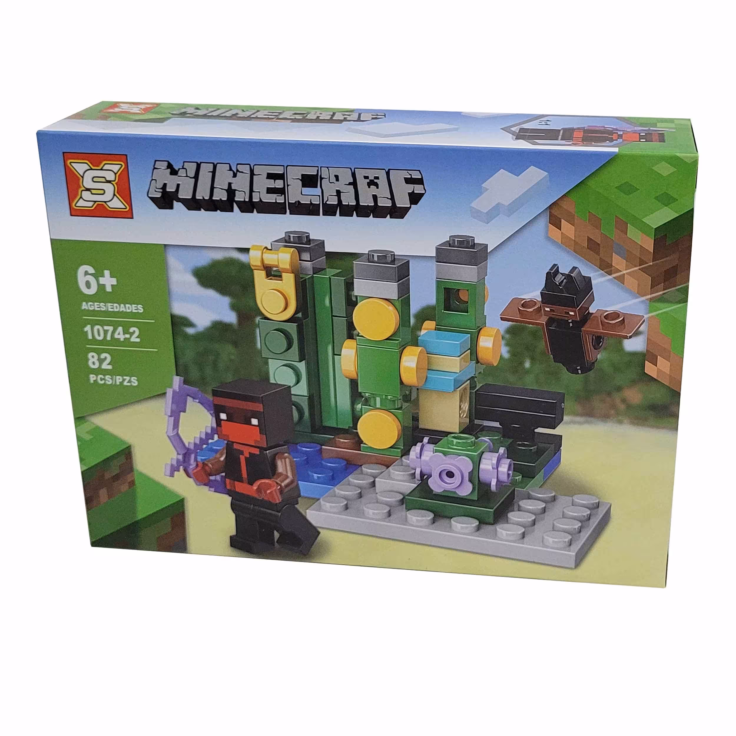 لگو ساختنی ماینکرافت 82 قطعه ای کد 1074-2