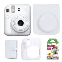 پک کامل دوربین چاپ سریع اینستکس مینی 12 فوجی فیلم Fujifilm Instax Mini 12 White Package