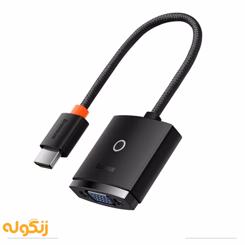 مبدل HDMI به VGA بیسوس مدل WKQX10101 - زنگوله
