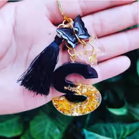 جاکلیدی حروف اسمی ورق طلا