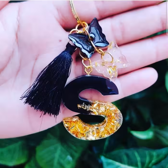 جاکلیدی حروف اسمی ورق طلا