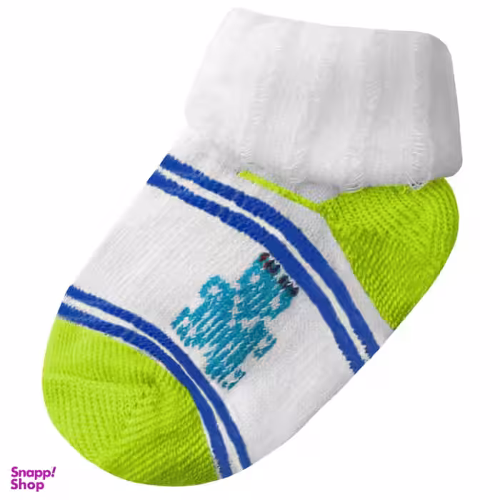 جوراب نوزادی دیزر طرح آدمک کد fiory1376