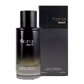 عطر ادکلن مردانه فراگرنس ورد فیرو بلک (Fragrance World Fiero Black)