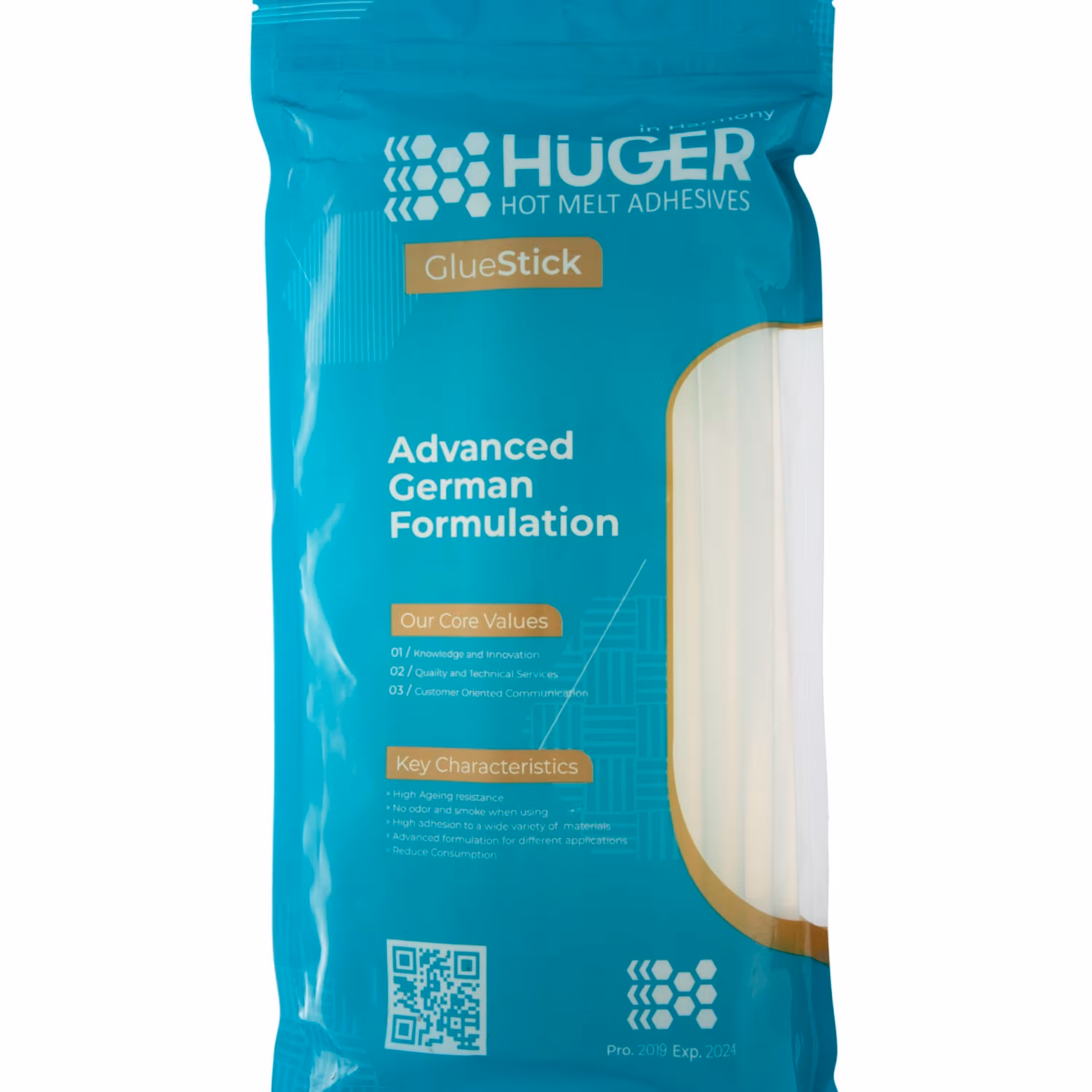 چسب حرارتی ضخیم برند هوگر (قیمت هر 2 عدد میباشد)