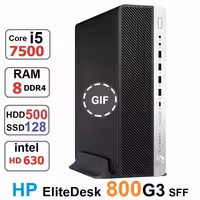 مینی کیس HP EliteDesk 800 G3 SFF Core i5-7500 رم8