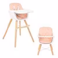 صندلی غذای کودک کیکابو مدل وودی  kikkaboo high chair woody