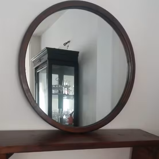 آینه گرد و کنسول