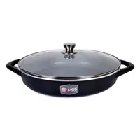 تابه گرانیتی  ام جی اس دو دسته دربدار  مدل ITALYB سایز 32