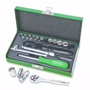 جعبه بکس 17 پارچه هواگیری 1.4 تاپ تول TOPTUL