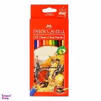 مداد رنگی 12 رنگ فابر کاستل مدل کلاسیک
