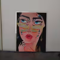 ویترای طرح چهره مدرن