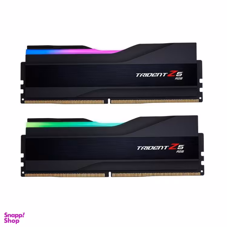 رم دسکتاپ جی اسکیل مدل TRIDENT Z5 RGB DDR5 دو کاناله 6400MHz CL32 ظرفیت 32 گیگابایت بسته 2 عددی