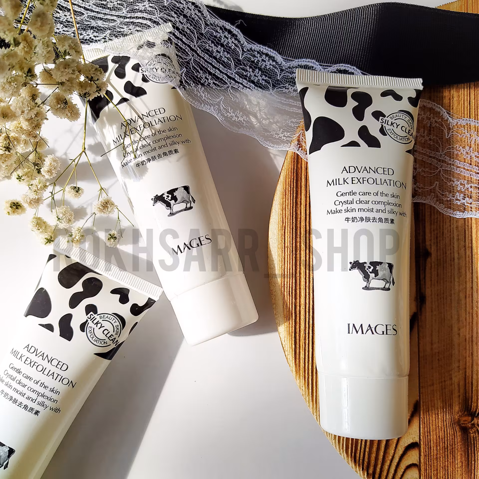 اسکراب و لایه بردار فوری شیر گاو ایمیجز