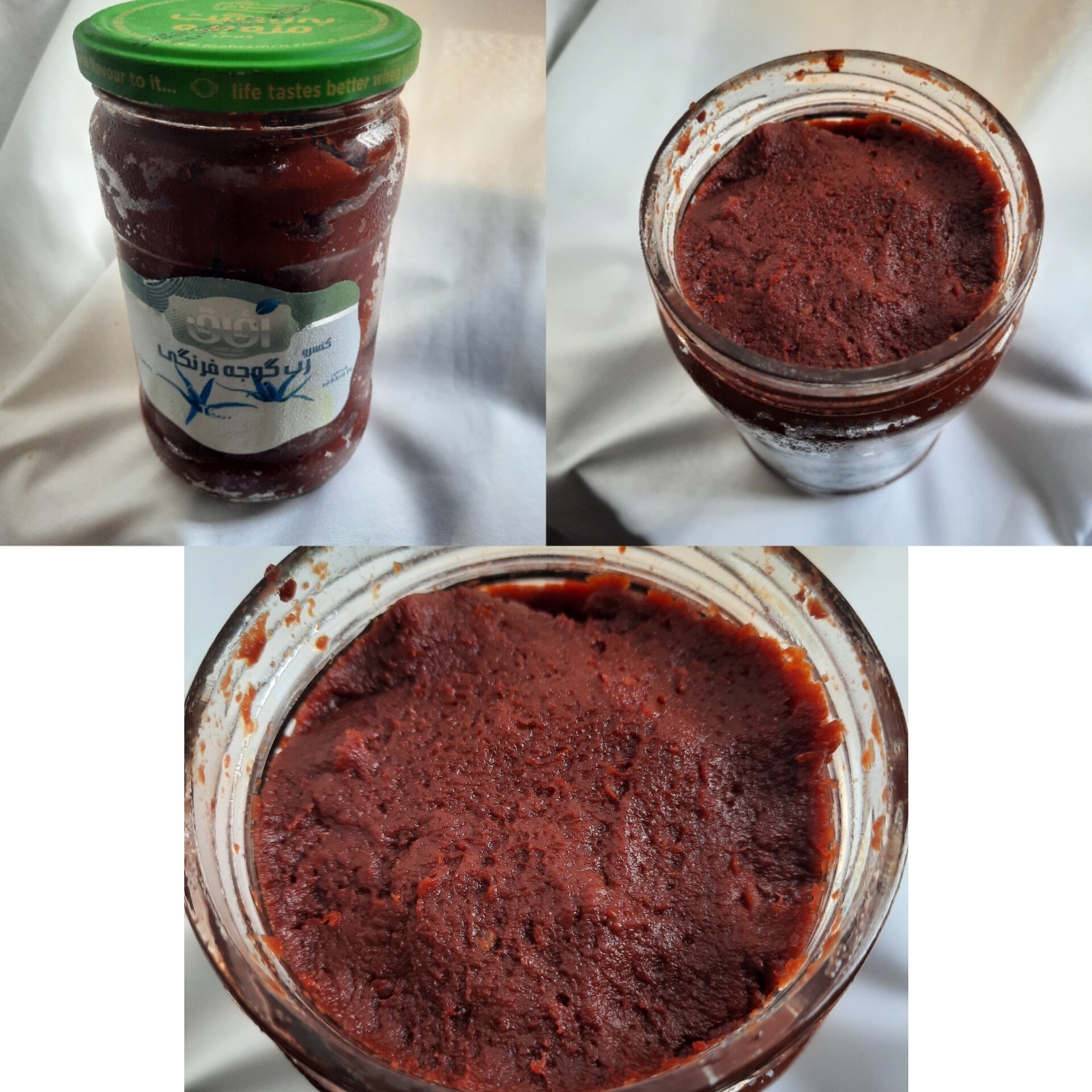 رب گوجه فرهنگی کم نمک و آتیشی بدون مواد افزودنی کاملا طبیعی
