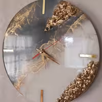 ساعت دیواری رزینی خاص و ماندگار