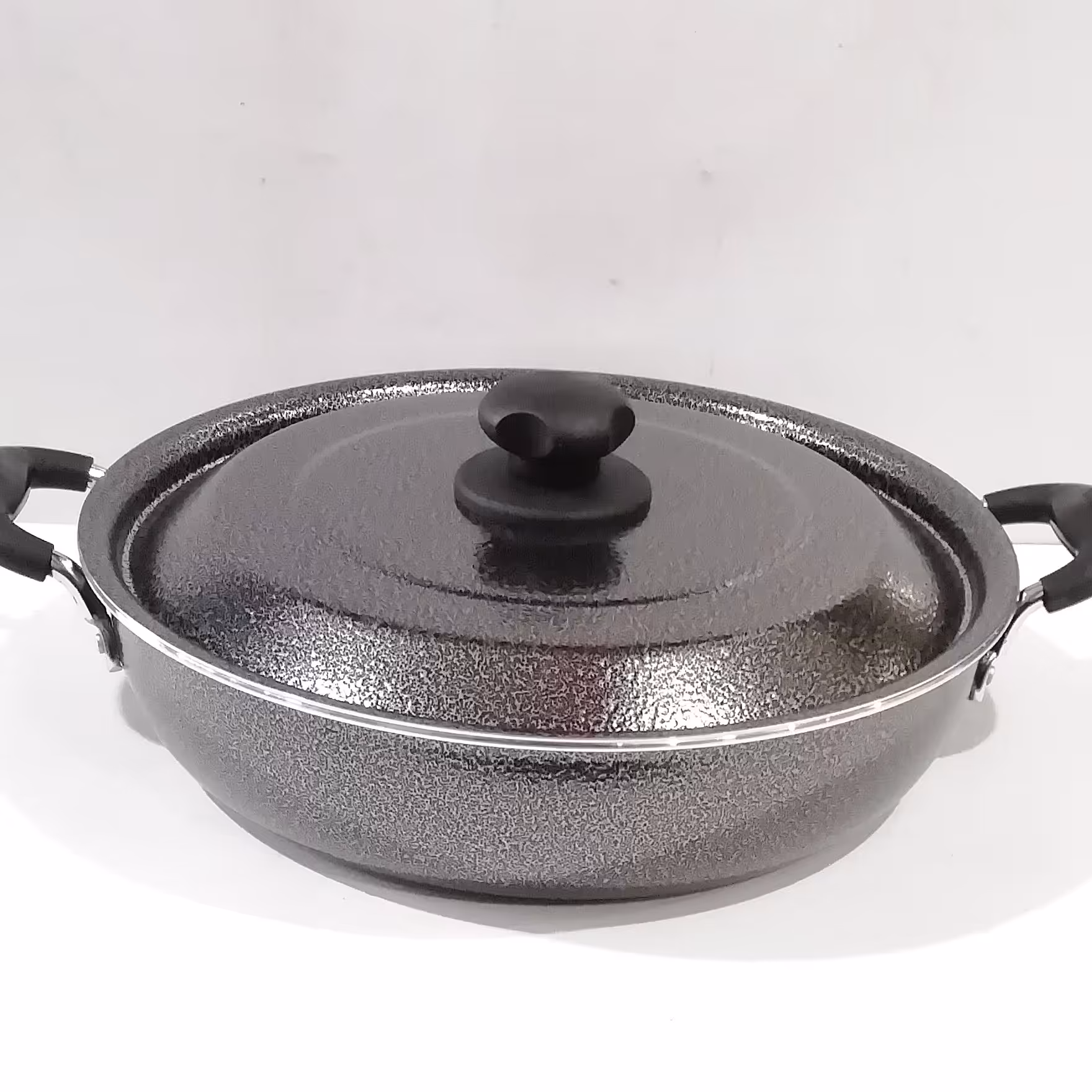 تابه دو دسته در دار تفلون عروس با کیفیت عالی و پوشش داخلی گرانیت سایز 30