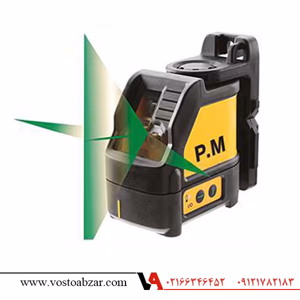 تراز لیزری 2 خط نور سبز پی ام مدل DLG2