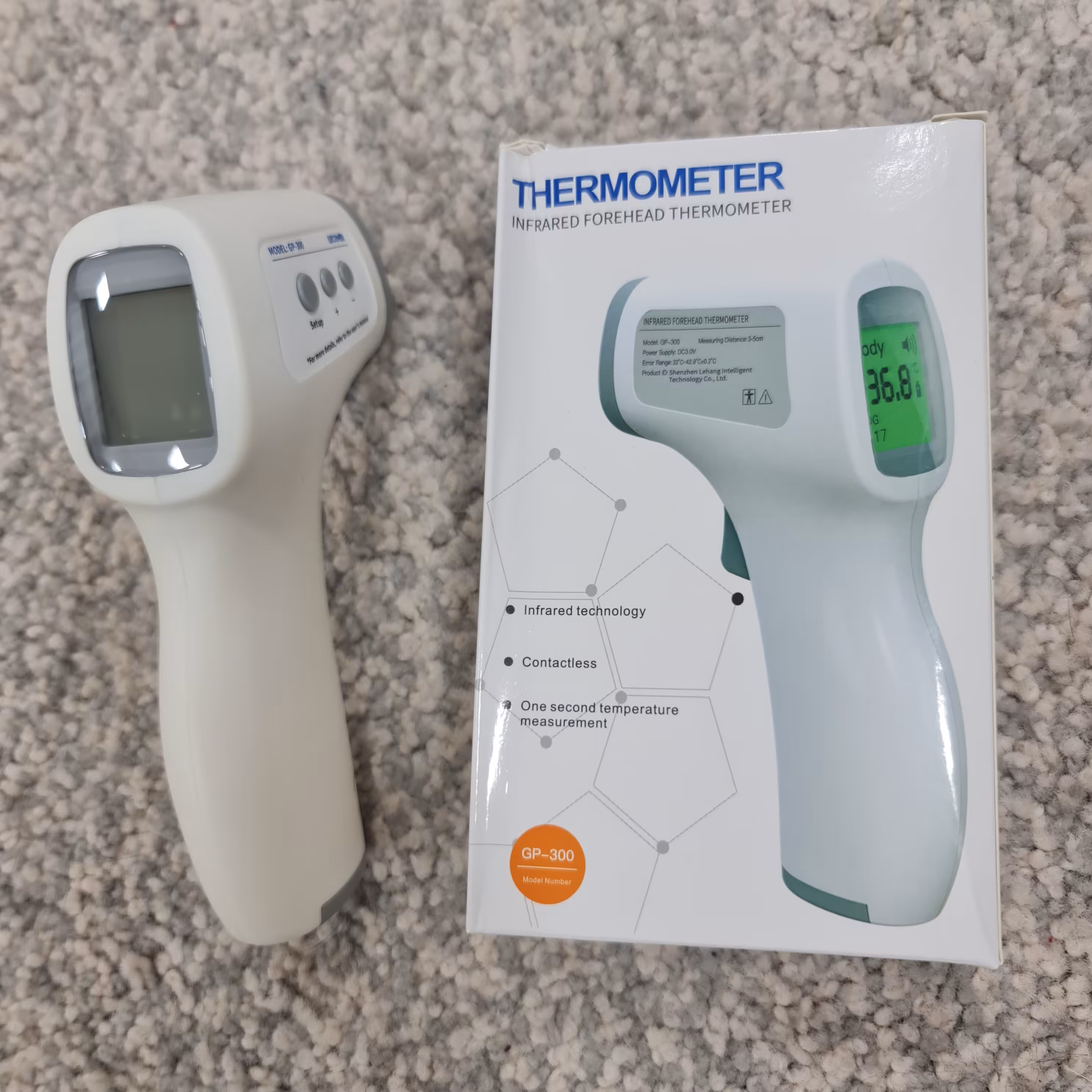 تب سنج لیزری غیر تماسی