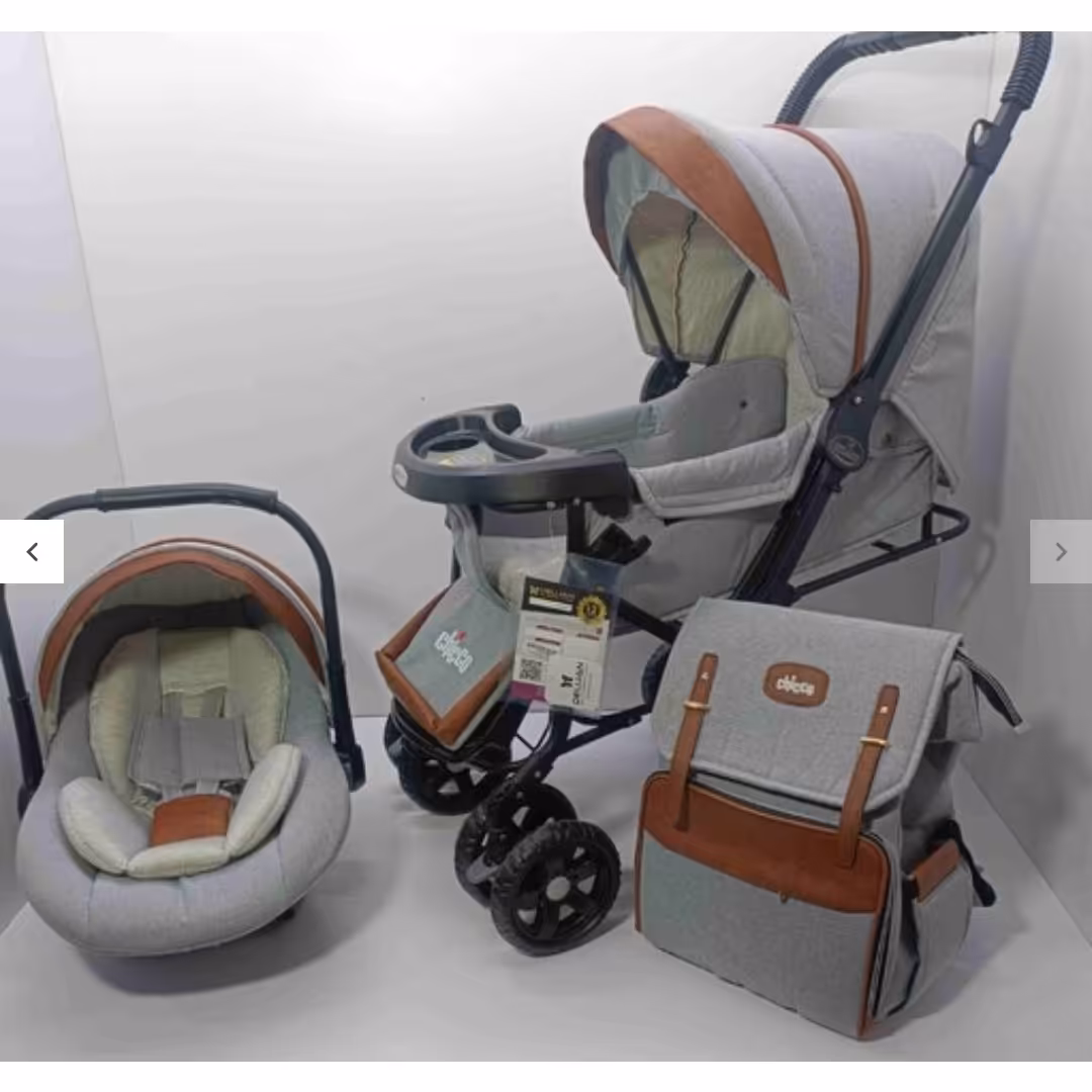 سرویس کالسکه 4 تکه مارک چیکوبااسکلت بنیتادلیجان 