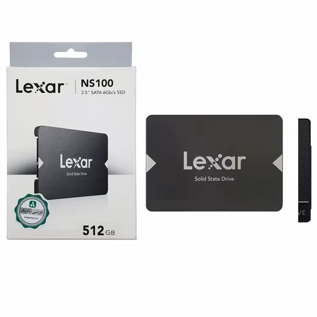 هارد SSD لپ تاپ 512 گیگابایت Lexar NS100 Sata 2.5Inch گارانتی آواژنگ