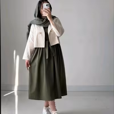 ست کت سارافون زنانه لنینت مدل آسو