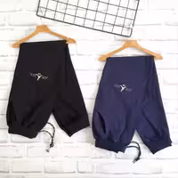 شلوار اسلش دخترانه و پسرانه رنگ سورمه ای و مشکی سایز 95 و 100 طرح AIR کد689n