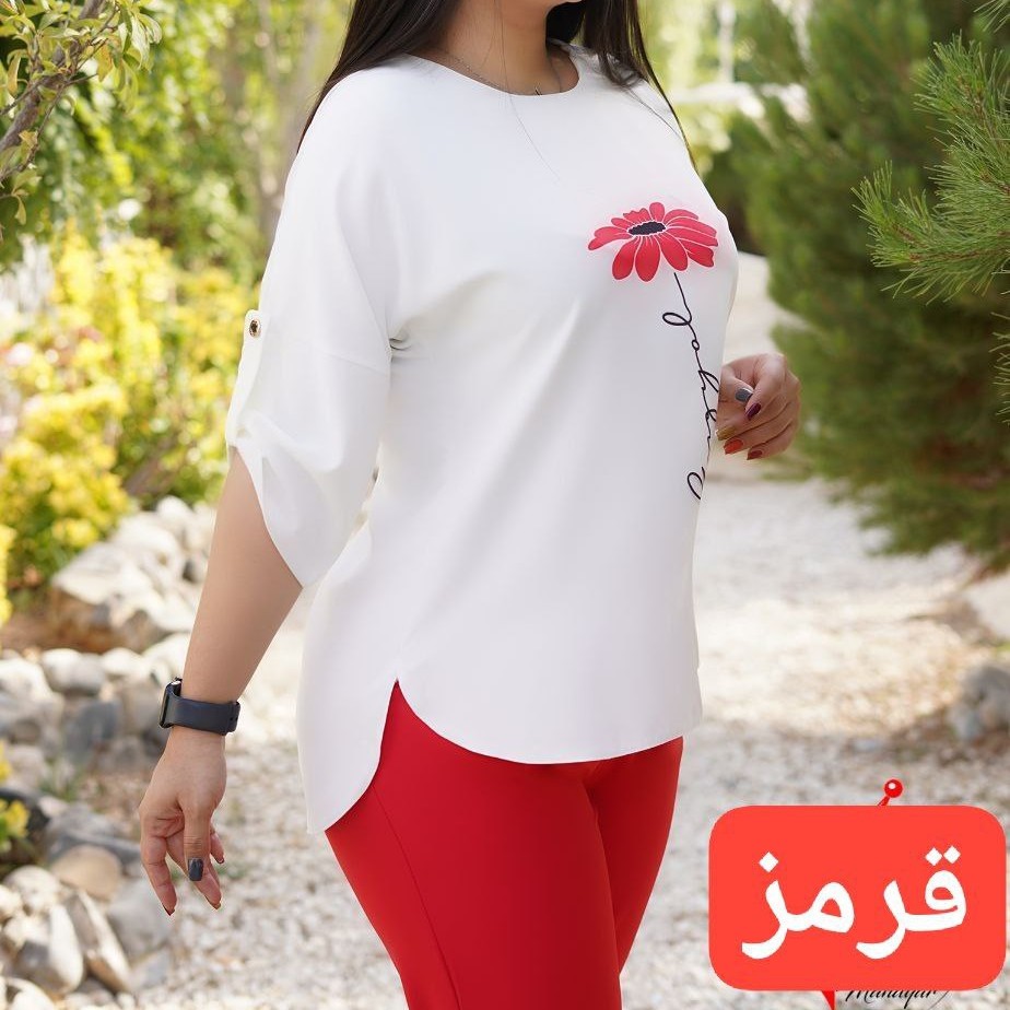 شونیز و شلوار چاپ گل زنانه ارسال رایگان 