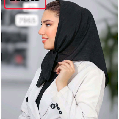 مینی اسکارف مشکی ساده