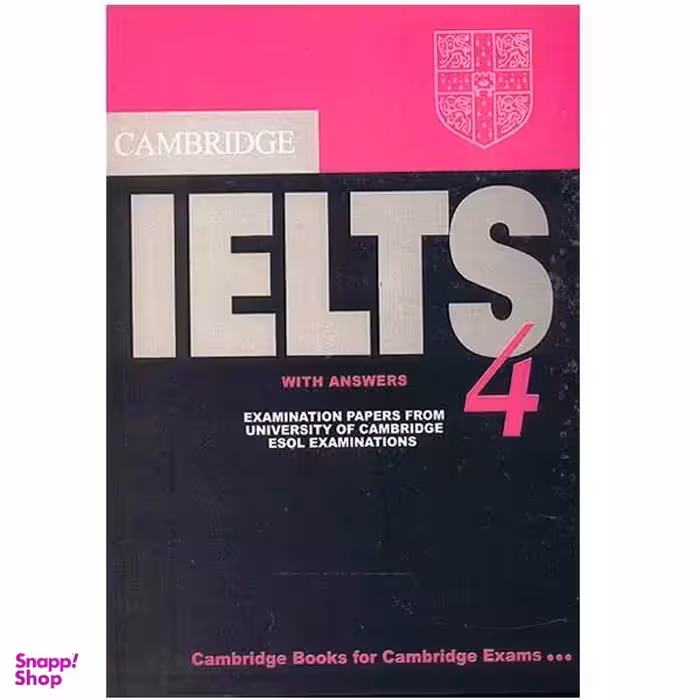 کتاب زبان Cambridge IELTS 4