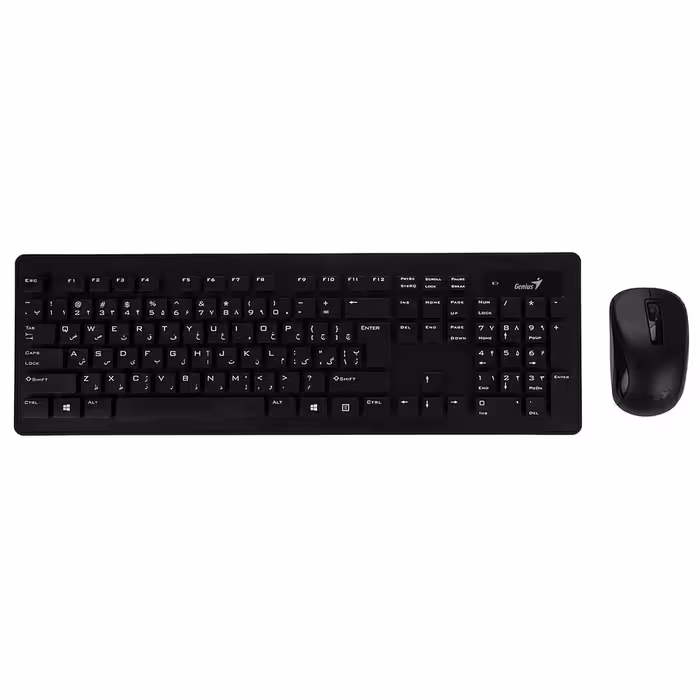 کیبورد و ماوس بی سیم جنیوس مدل SlimStar 8005