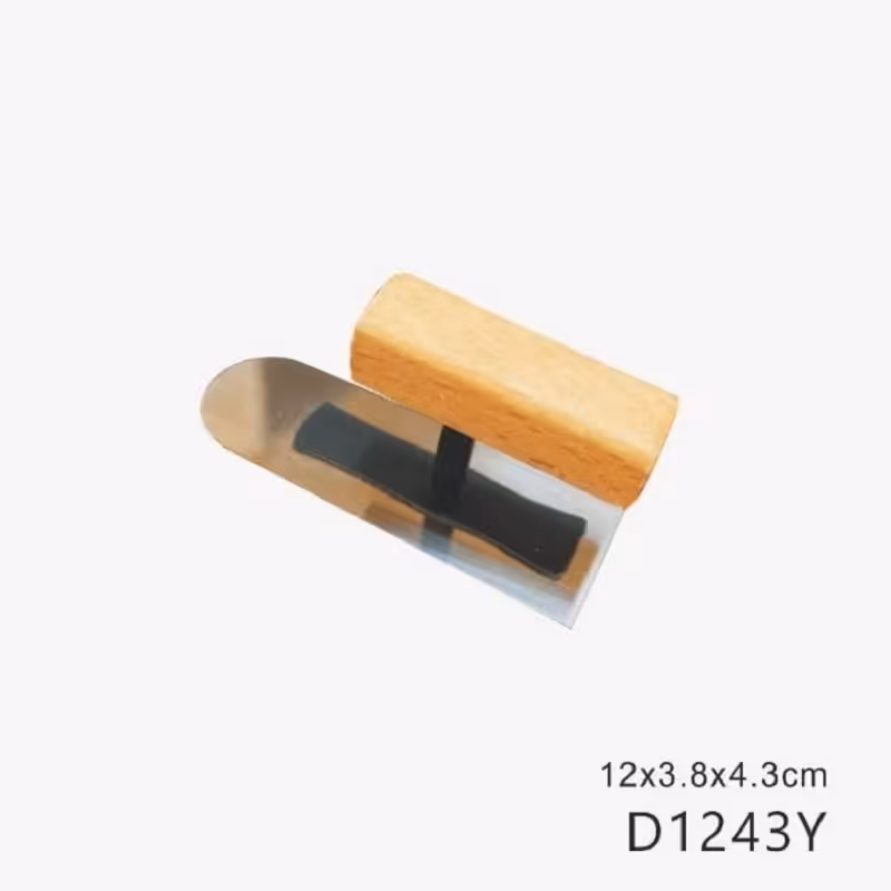 ماله استیل دسته چوبی مینی 