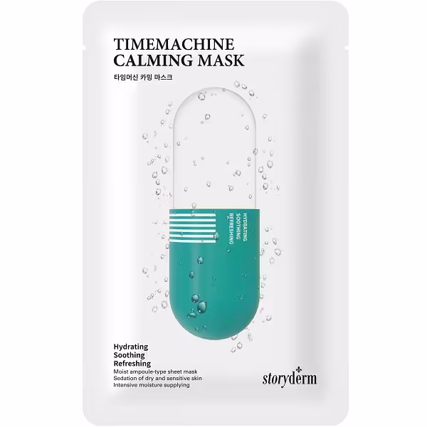 ماسک ورقه‌ای تایم ماشین TimeMachine استوری درم Storyderm حجم 25 میل | آبرسان، تسکین دهنده