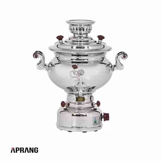 سماور گازسوز گروه صنعتی برادران سیفی مدل صدفی ظرفیت 10 لیتر