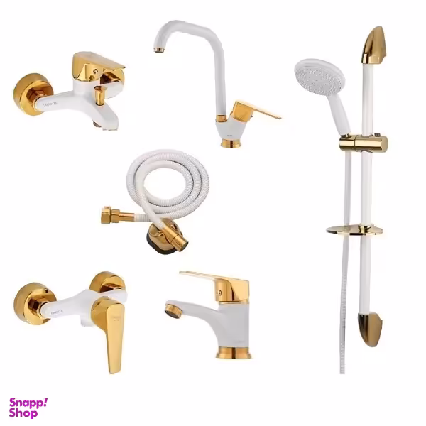 ست شیرآلات فاخته مدل مارگارت کد ST2 KH مجموعه 6 عددی