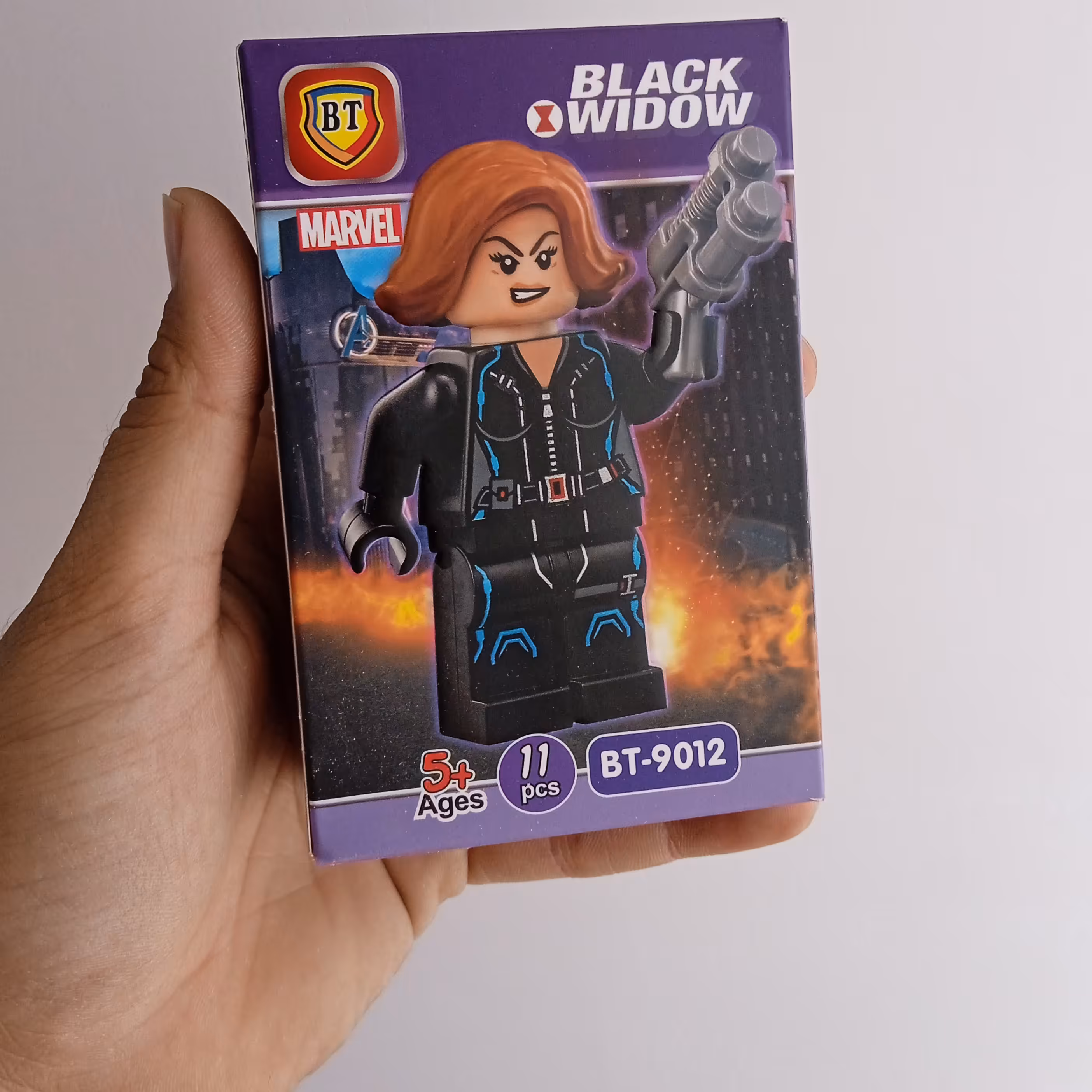 لگو بلک ویدو یک عدد لگو قهرمانان مارول لگو ریز فکری لگو نینجا دختر لگو آدمکی لگو کوچک BT لگو ابر قهرمانان 