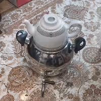 کتری وقوری6 لیتر استیل خالص اصل با صفحه