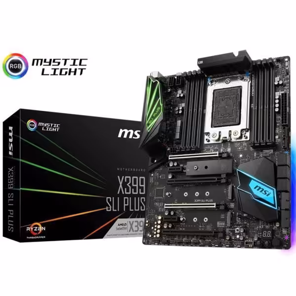مادربرد ام اس آی مدل X399 SLI PLUS TR4