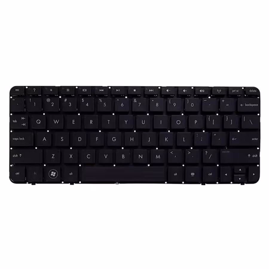 کیبورد لپ تاپ اچ پی مدل  Mini 210 مشکی اینتر کوچک بدون فریم