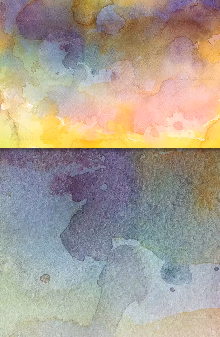 پس زمینه و تکسچر آبرنگی | گرافیک با طعم تربچه