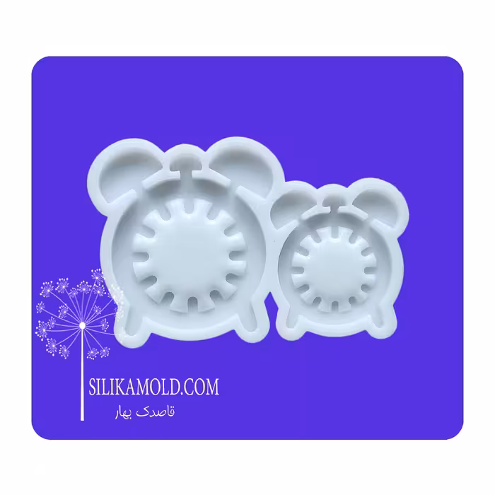 قالب سیلیکونی رزین مدل ساعت رومیزی طرح آکواریومی کد C-ak2