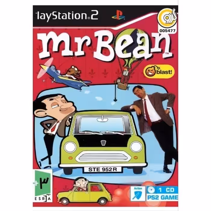 بازی mr Bean مستر بین برای پلی استیشن ps2